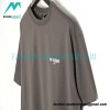 We11 Done - 23SS Rendered Slogan Short-sleeved T-shirt