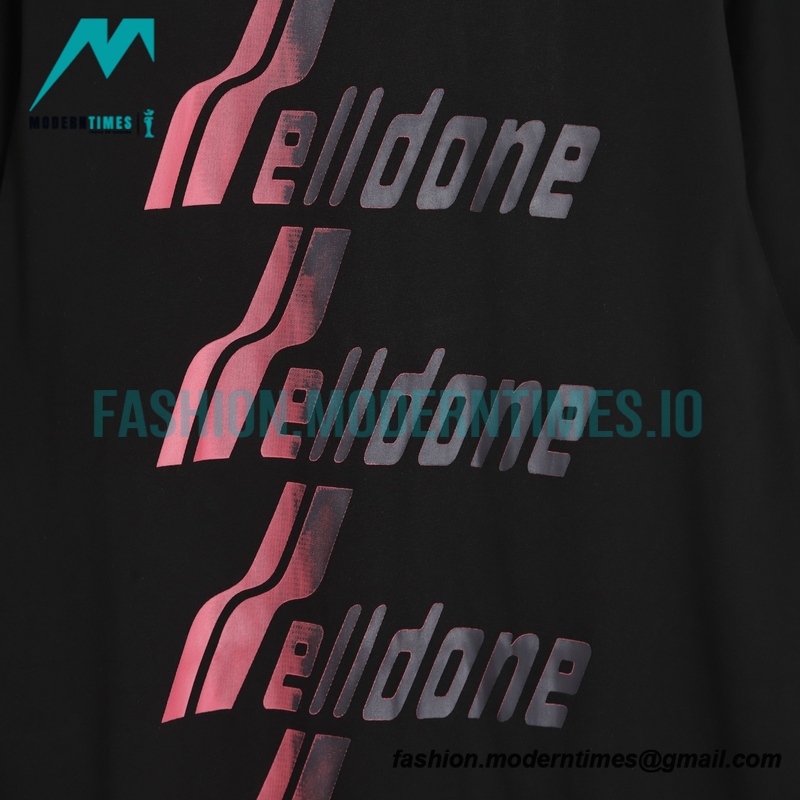 We11 Done - 23ss Bullet Acreen letter Short-sleeved T-shirt