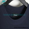 We11 Done - Dancing Bear Flocked Print Short-sleeved T-shirt
