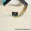 We11 Done - Dancing Bear Flocked Print Short-sleeved T-shirt