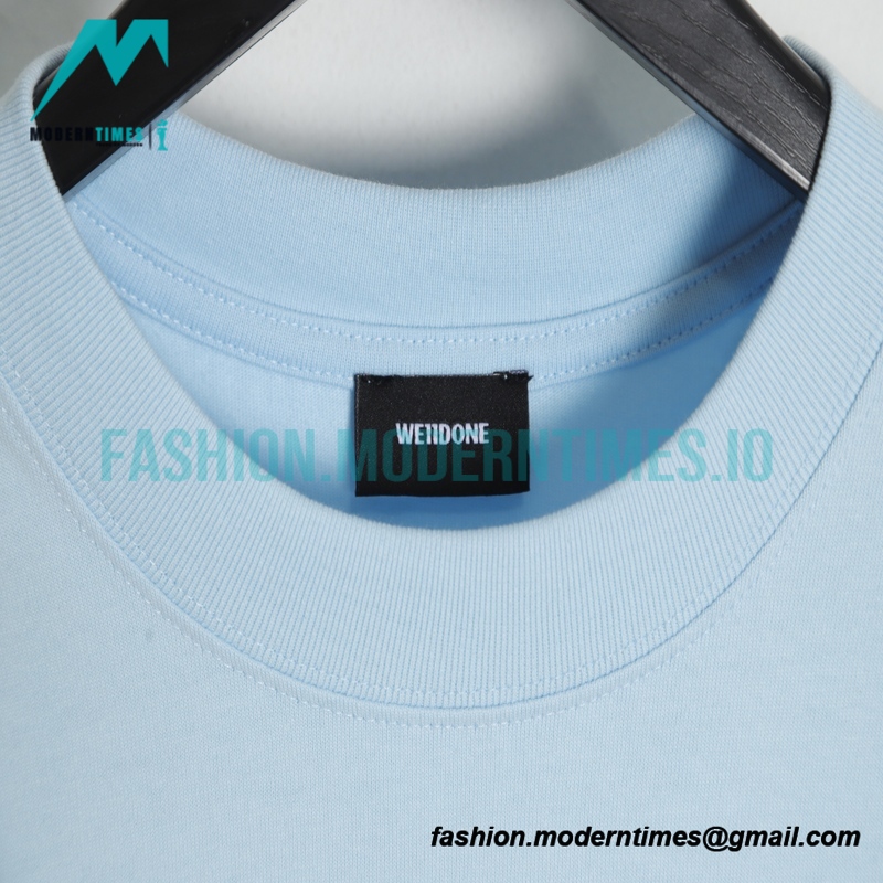 We11 Done - Back Bullet Screen Print Short-sleeved T-shirt