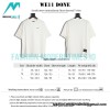 We11 Done - Small Letter-embroidered Short-sleeved T-shirt