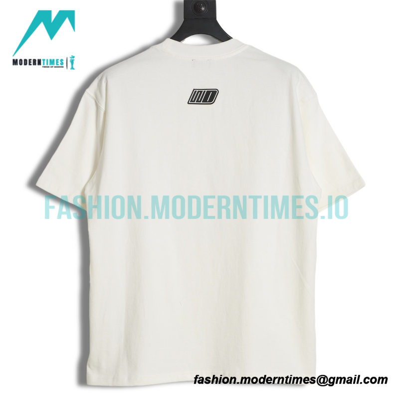 We11 Done - Four-color Bullet Screen Print Short-sleeved T-shirt