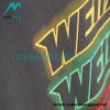 We11 Done - Four-color Bullet Screen Print Short-sleeved T-shirt