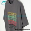 We11 Done - Four-color Bullet Screen Print Short-sleeved T-shirt