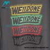 We11 Done - Four-color Bullet Screen Print Short-sleeved T-shirt
