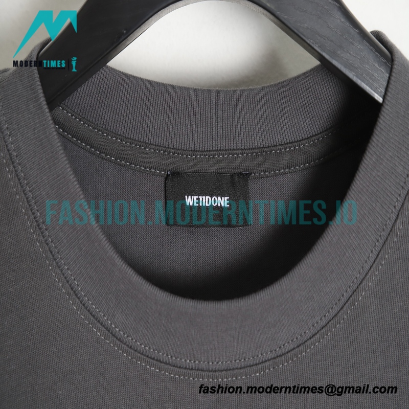 We11 Done - Four-color Bullet Screen Print Short-sleeved T-shirt