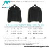 Saint Laurent - 22FW Sauteed Sand Pasted Fabric Embroidered Hoodie