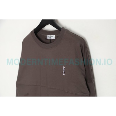 Saint Laurent Paris - Basic Letter Embroidered Logo Hoodie