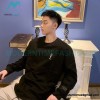 Saint Laurent Paris - Basic Letter Embroidered Logo Hoodie