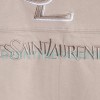 Saint Laurent Paris - Basic Letter Embroidered Logo Hoodie