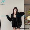 Saint Laurent - 23FW Silver Wool Cardigan Sweater