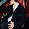 Saint Laurent - 23FW Silver Wool Cardigan Sweater