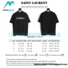 Saint Laurent - 23FW Lettered Print Short-sleeved T-shirt