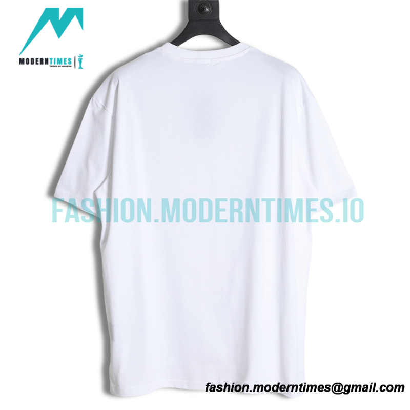 Saint Laurent - 23FW Lettered Print Short-sleeved T-shirt