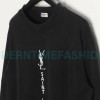 Saint Laurent - 23SS Wash Water Fluorescent Long Sleeve T-shirt