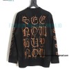 Balenciaga - 23FW Mud Dyed Sanskrit Base Long Sleeve T-shirt Balenciaga - 23FW Mud Dyed Sanskrit Base Long Sleeve T-shirt