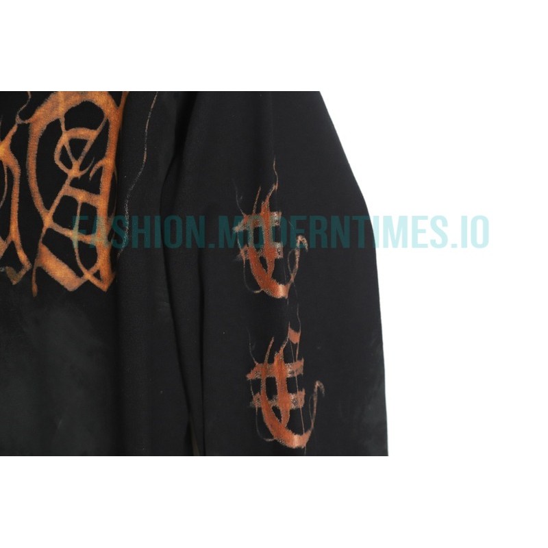Balenciaga - 23FW Mud Dyed Sanskrit Base Long Sleeve T-shirt Balenciaga - 23FW Mud Dyed Sanskrit Base Long Sleeve T-shirt