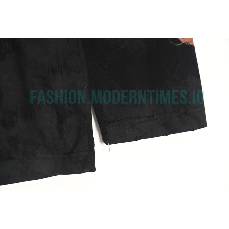Balenciaga - 23FW Mud Dyed Sanskrit Base Long Sleeve T-shirt Balenciaga - 23FW Mud Dyed Sanskrit Base Long Sleeve T-shirt