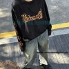 Balenciaga - 23FW Mud Dyed Sanskrit Base Long Sleeve T-shirt Balenciaga - 23FW Mud Dyed Sanskrit Base Long Sleeve T-shirt
