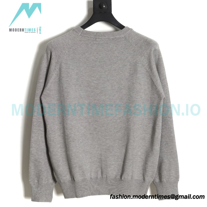 Givenchy - 23ss Latest Sweater Collection Flocked Logo crewneck sweater Givenchy - 23ss Latest Sweater Collection Flocked Logo crewneck sweater