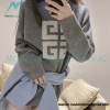 Givenchy - 23ss Latest Sweater Collection Flocked Logo crewneck sweater Givenchy - 23ss Latest Sweater Collection Flocked Logo crewneck sweater