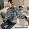 Fendi - 23FW Full Print Double F Print Round Neck Hoodie Fendi - 23FW Full Print Double F Print Round Neck Hoodie