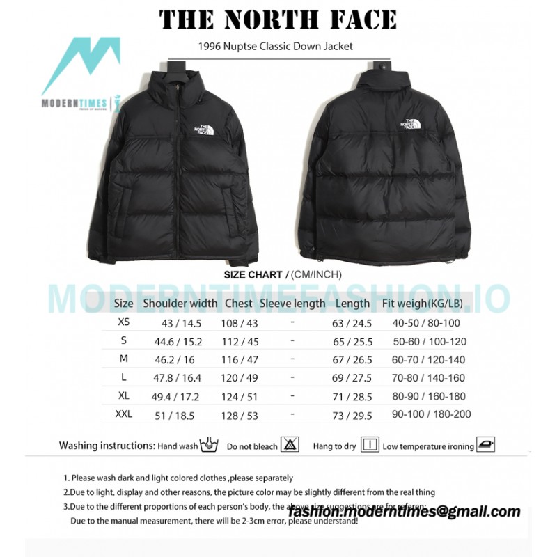 The North Face - 1996 Nuptse Classic Down Jacket The North Face - 1996 Nuptse Classic Down Jacket