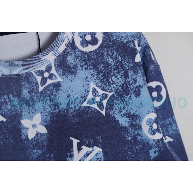 Louis Vuitton - 23FW Star Presbyterian Gradient Crewneck Hoodie Louis Vuitton - 23FW Star Presbyterian Gradient Crewneck Hoodie