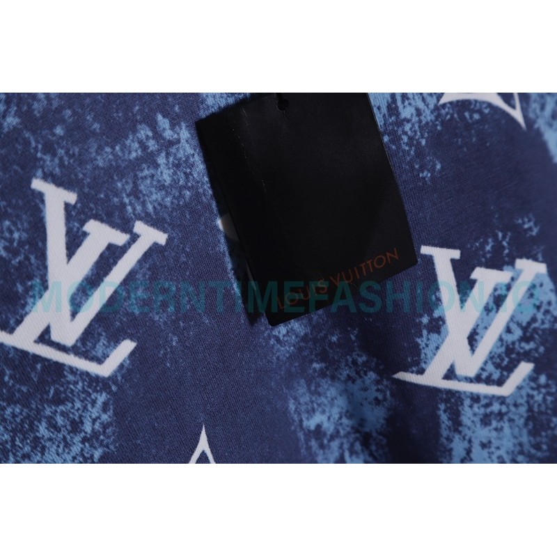 Louis Vuitton - 23FW Star Presbyterian Gradient Crewneck Hoodie Louis Vuitton - 23FW Star Presbyterian Gradient Crewneck Hoodie