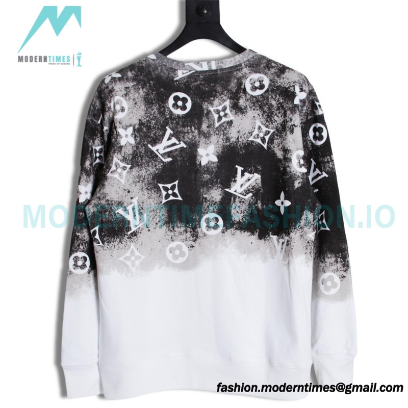 Louis Vuitton - 23FW Star Presbyterian Gradient Crewneck Hoodie Louis Vuitton - 23FW Star Presbyterian Gradient Crewneck Hoodie