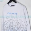 Louis Vuitton - 23Fw Splash Ink Full Star Gradient Logo Printed Round Neck Hoodie Louis Vuitton - 23Fw Splash Ink Full Star Gradient Logo Printed Round Neck Hoodie