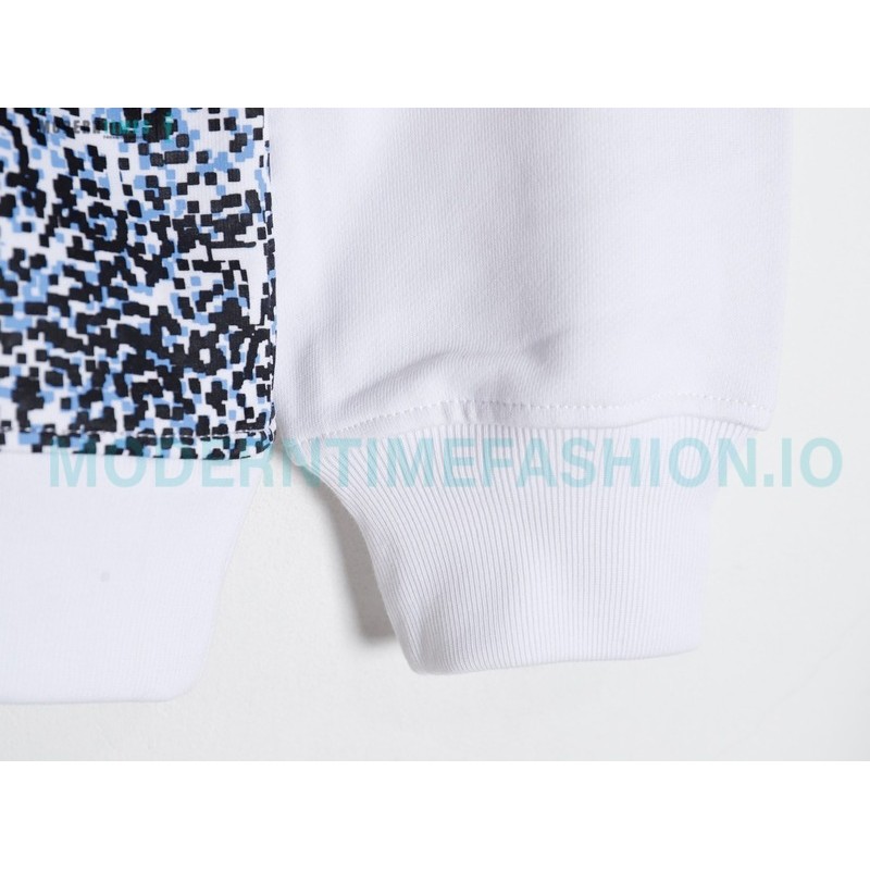 Louis Vuitton - 23Fw Splash Ink Full Star Gradient Logo Printed Round Neck Hoodie Louis Vuitton - 23Fw Splash Ink Full Star Gradient Logo Printed Round Neck Hoodie