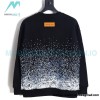 Louis Vuitton - 23Fw Splash Ink Full Star Gradient Logo Printed Round Neck Hoodie Louis Vuitton - 23Fw Splash Ink Full Star Gradient Logo Printed Round Neck Hoodie